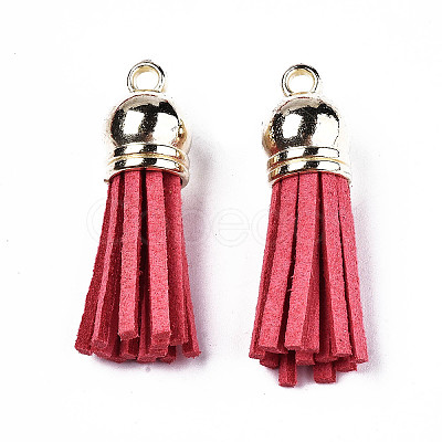 Faux Suede Tassel Pendant Decorations X-FIND-R095-023LG-1