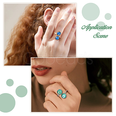 DIY Cuff Ring Making Kits DIY-HS0001-67-1