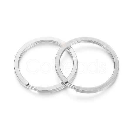 Tarnish Resistant 304 Stainless Steel Split Key Rings STAS-I123-23E-1
