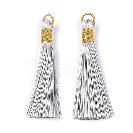 Polyester Tassel Big Pendant Decorations FIND-L005-05-1