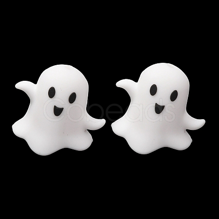 Halloween Silicone Focal Beads SL-CBADC51-12-1