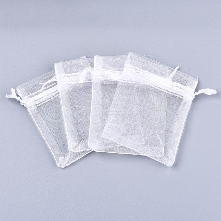 Organza Gift Bags with Drawstring OP-R016-9x12cm-04-1