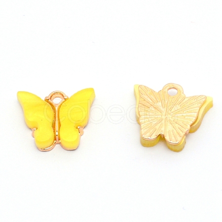 Acrylic Charms OACR-WH0005-29A-1