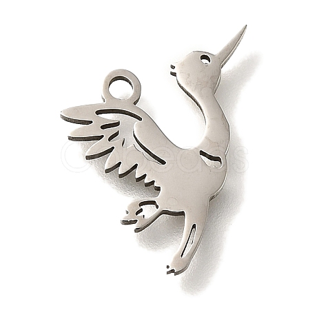 201 Stainless Steel Pendants STAS-R136-24P-1