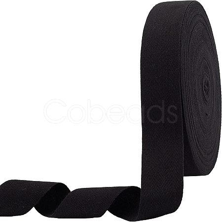 Cotton Cotton Twill Tape Ribbons OCOR-WH0057-30G-02-1