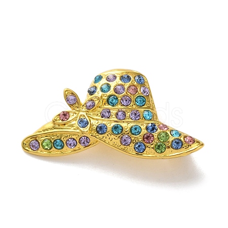 Fashion Golden Zinc Alloy Enamel Pins LS-JEWB-D068-01G-01-1