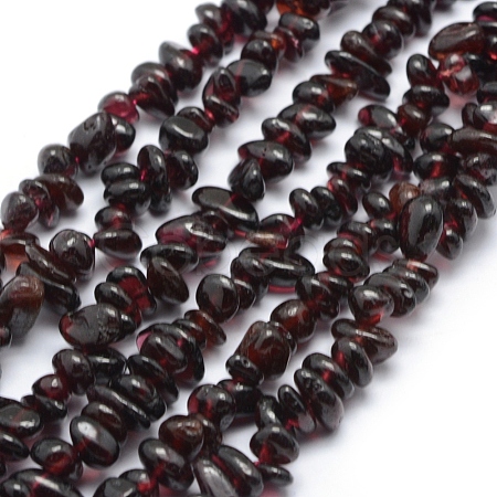 Natural Garnet Beads Strands G-P332-72-1