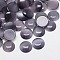 Cat Eye Cabochons, Half Round, Gray, 7x2.5mm