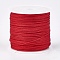 Nylon Thread, Nylon String Jewelry Bead Cord for Custom Woven Jewelry Making, Red, 0.8mm, about 49.21 yards(45m)/roll