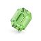 Preciosa&reg MAXIMA Crystal Fancy Stones, Czech Crystal, 435 34 222 Octagon, Dura Foiling, 50520 Peridot, 10x8mm