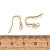 304 Stainless Steel Earring Hooks STAS-D310-01G-03-3