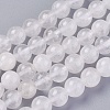 Natural Quartz Crystal Beads Strands X-G-G776-02D-1