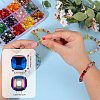 2 Bags Imitation Artificial Crystal Glass Beads GLAA-SZ0001-95C-06-2