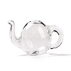 Round Mechanized Blown Glass Teapot GLAA-P052-01-1