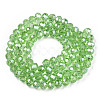 Electroplate Glass Beads Strands EGLA-A034-T2mm-A15-3
