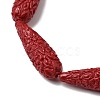 Synthetic Coral Carved Beads Strands CORA-C003-09A-02-7