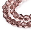 Glass Beads Strands EGLA-J042-4mm-06-3