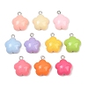 Opaque Resin Pendants RE-CBAF00C-12-1