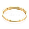 Cubic Zirconia Word Love Hinged Bangle BJEW-N014-021A-3