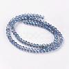 Electroplate Glass Beads Strands EGLA-D020-3x2mm-59-2