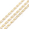 Brass Enamel Curb Chains CHC-C003-13G-02-1