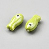 Handmade Porcelain Beads PORC-WH0023-003F-2