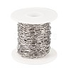 Tarnish Resistant 304 Stainless Steel Paperclip Chains CHS-F010-01E-P-3