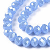 Electroplate Glass Beads Strands EGLA-A034-J2mm-A02-2