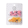 Plastic Flower Sequins Snap Hair Clip PHAR-A011-02-1