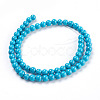 Synthetic Turquoise Beads Strands TURQ-H038-6mm-XXS09-2