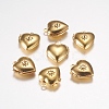 Brass Locket Pendants X-EC1173-G-1