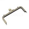 Iron Purse Frame Handle for Bag Sewing Craft Tailor Sewer FIND-T008-081AB-1