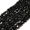 Natural Obsidian Beads Strands G-I351-B08-1