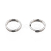 Non-Tarnish 304 Stainless Steel Split Rings STAS-N092-171E-01P-2
