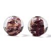 Luminous Handmade Gold Sand Lampwork Beads LAMP-N024-05B-01-2