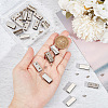 20 Sets Zinc Alloy Bag Corner Protector Edging Frame FIND-UN0002-63P-4