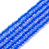 Transparent Glass Beads Strands GLAA-C019-01B-03-1