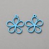 Hollow Out Spray Painted Alloy Pendants FIND-WH20008-19E-1