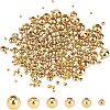 Unicraftale 270Pcs 6 Style 304 Stainless Steel Beads STAS-UN0026-90-1