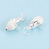 925 Sterling Silver Corn Charms STER-T009-08S-2