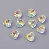 Faceted Glass Charms X-RGLA-L026-B05-1