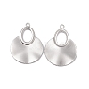 Non-Tarnish 304 Stainless Steel Big Pendants LS-STAS-B031-34P-1