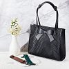 3Pcs 3 Colors Cowhide Leather Bag Strap Covers FIND-OC0002-05-6