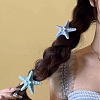 Starfish Resin Alligator Hair Clips LS-PHAR-Z008-02A-1