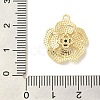 Brass Glass Pendants KK-Z073-15G-05-3
