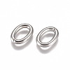 Tarnish Resistant 304 Stainless Steel Open Jump Rings X-STAS-L234-144F-2