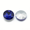 Pointed Back Glass Rhinestone Cabochons RGLA-T029-8mm-11-2