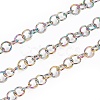 Ion Plating(IP) 304 Stainless Steel Rolo Chains CHS-I003-R01-1