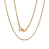 304 Stainless Steel Snake Chains Necklaces STAS-O057-21-1