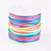 Nylon Satin Rattail Cords NWIR-L006-1mm-14-1